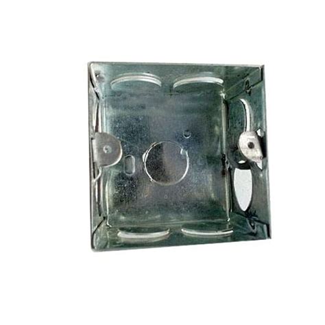 2 module metal flush box